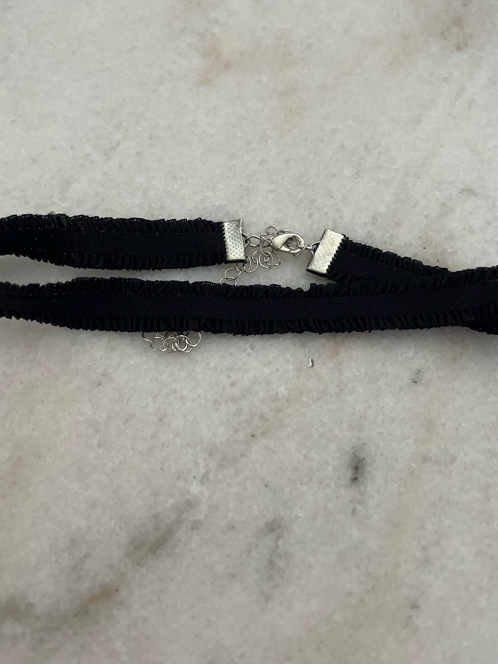 Black adjustable choker